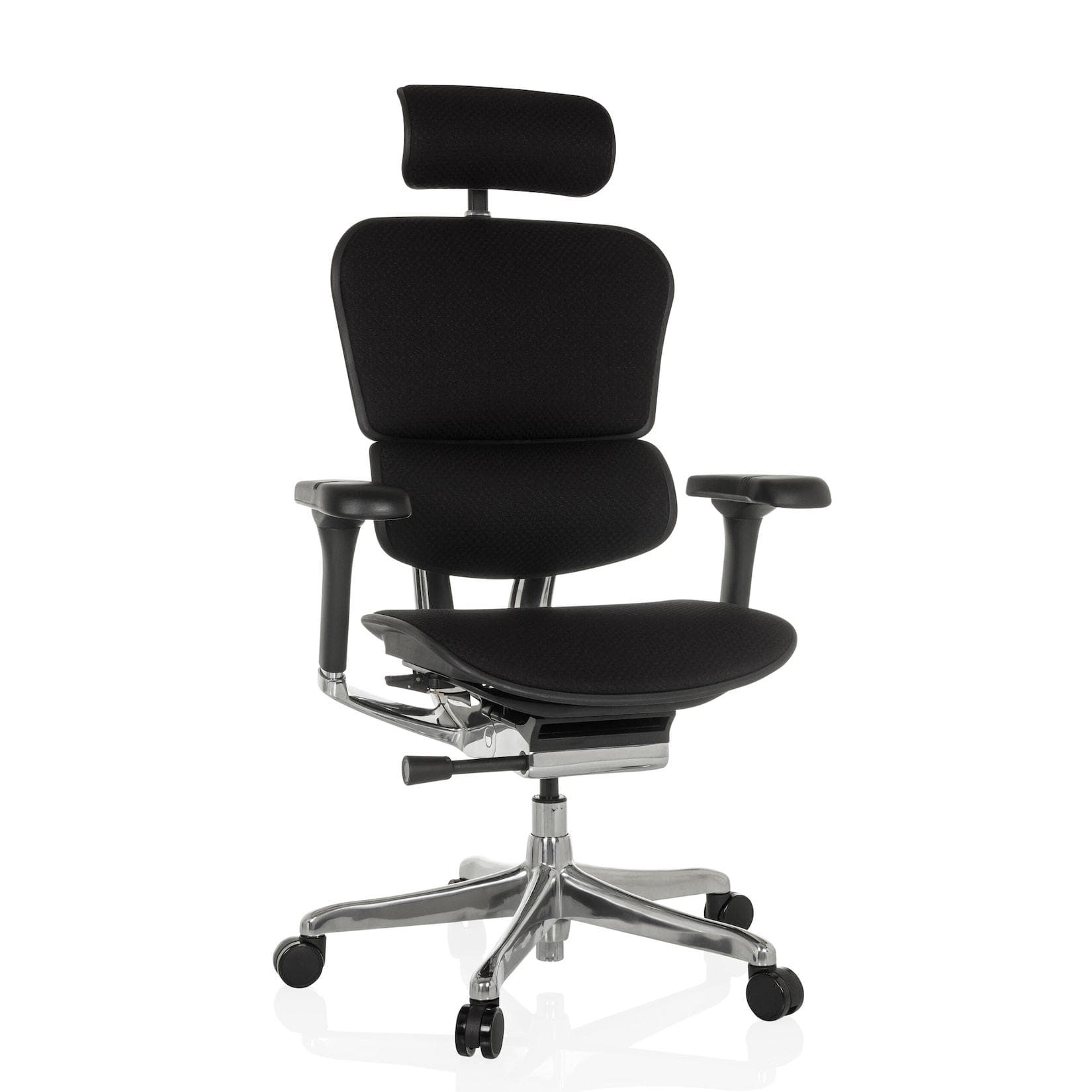 hjh OFFICE Luxus Chefsessel ERGOHUMAN GEN2 Stoff mit Armlehnen höhenverstellbar
