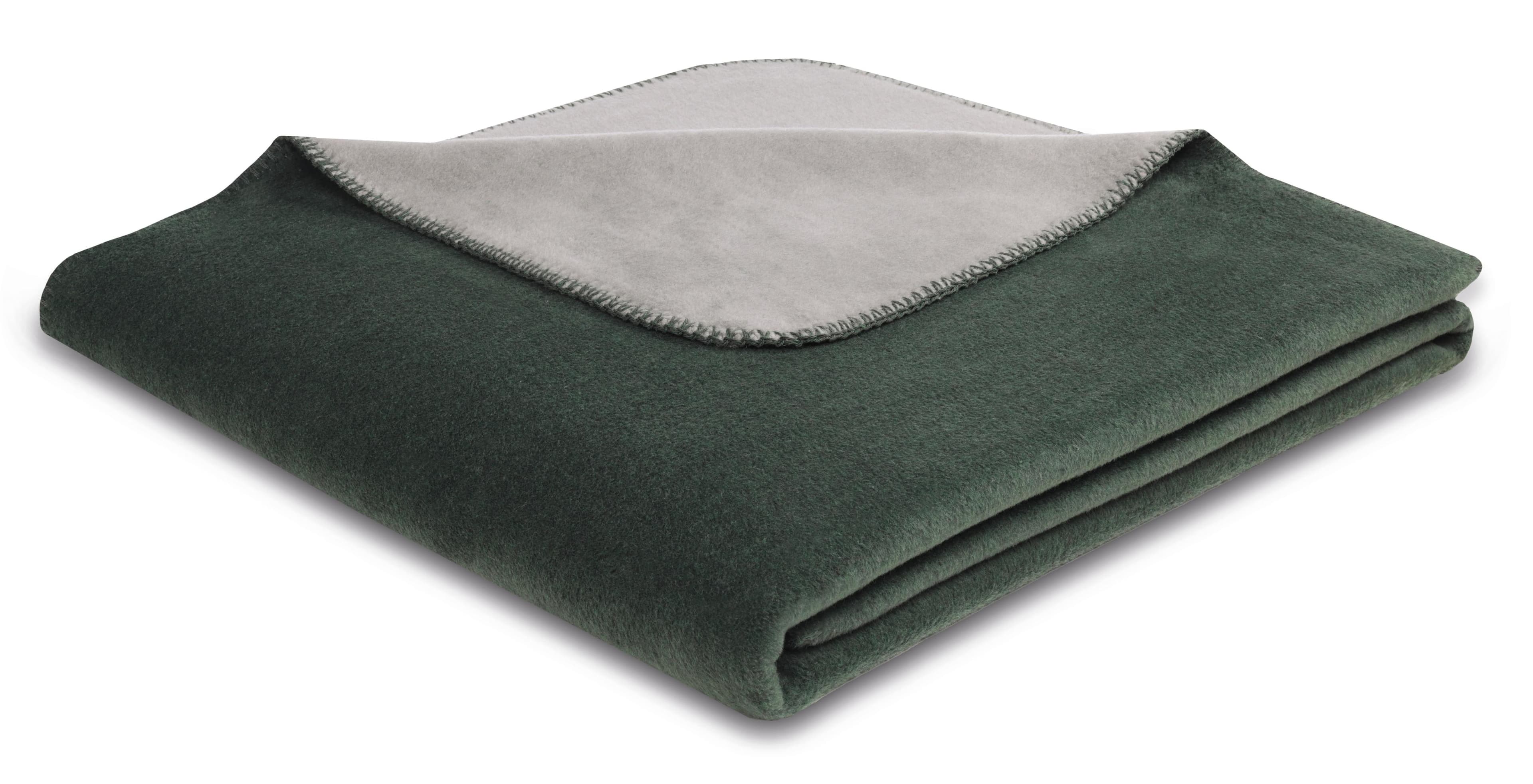 BIEDERLACK Doubleface Wohndecke Grau Fango Kuscheldecke
