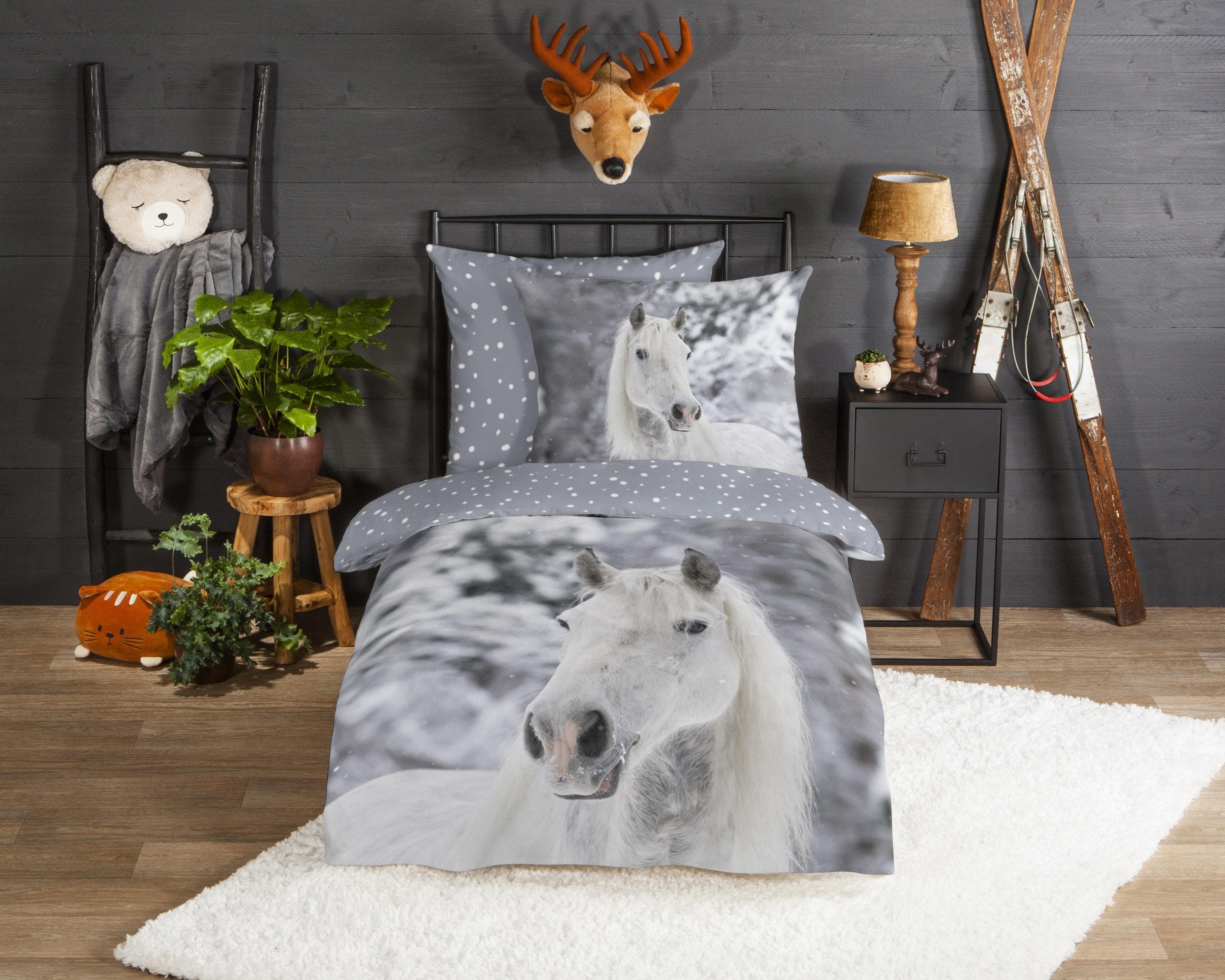 Good Morning Kinderbettwäsche Bonnie Flanell Biber