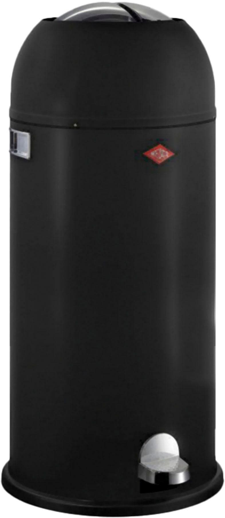 WESCO Kickmaster Maxi Mülleimer 40L Schwarz