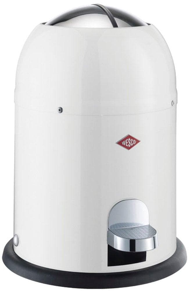 WESCO Mini Master Kosmetikeimer Weiß Stahlblech 6 Liter