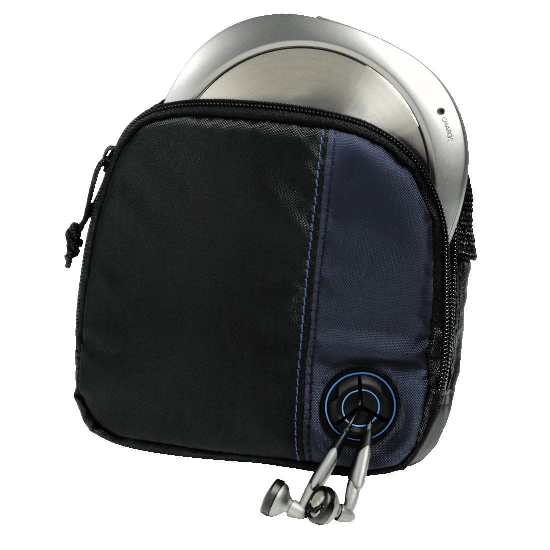 HAMA CD-Player Tasche Schwarz Nylon mit Trageriemen