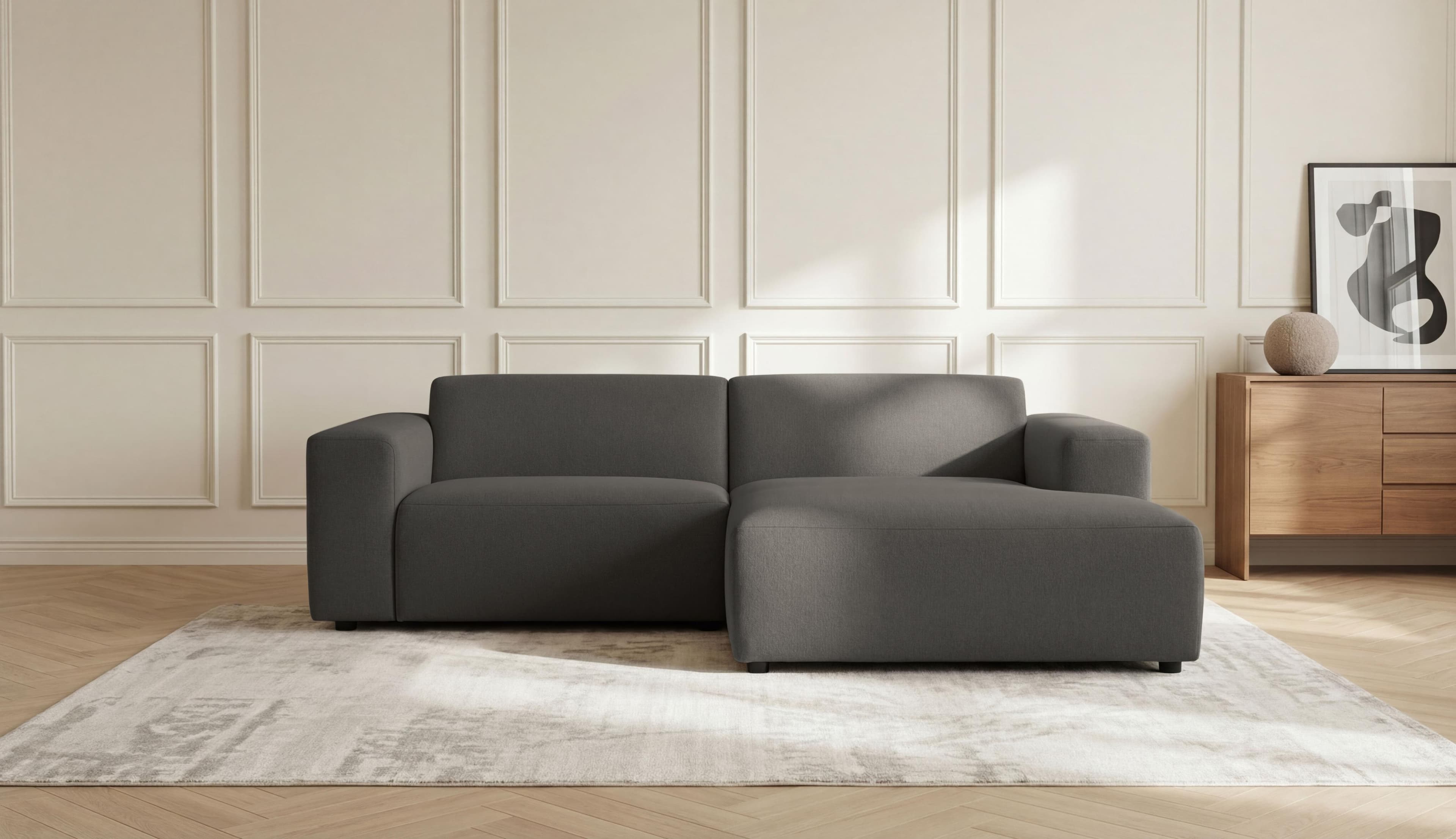 INOSIGN Ecksofa Koa L-Form Modulsofa Webstoff