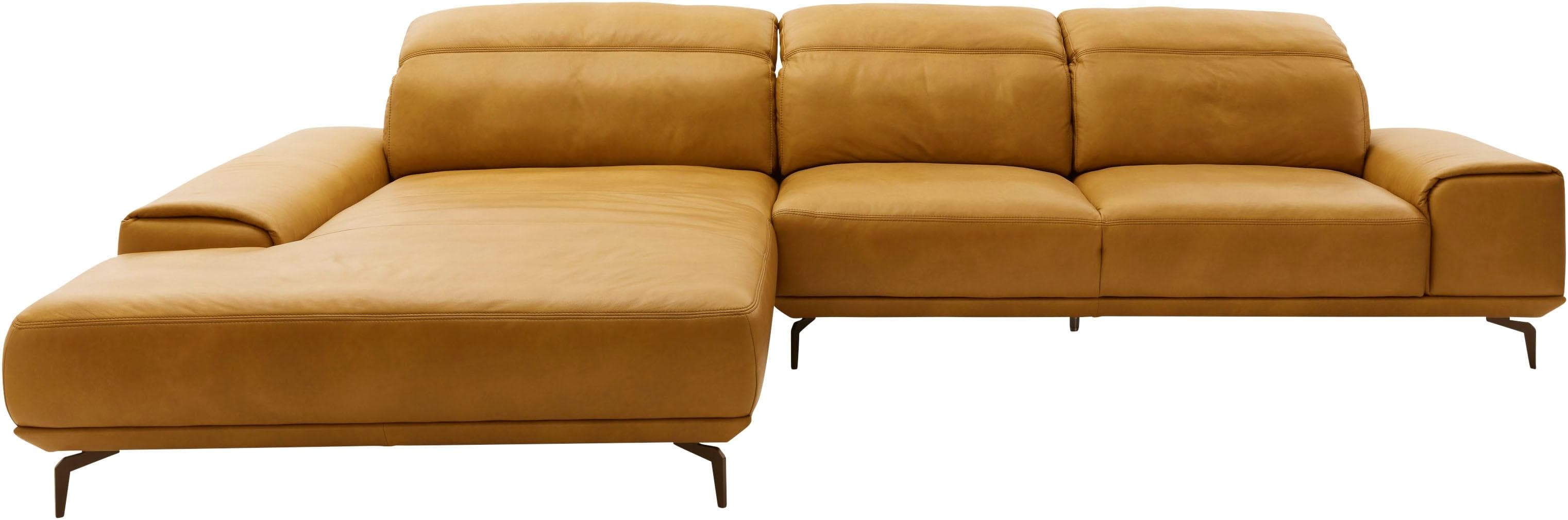 Musterring MR 2490 Wohnlandschaft: Bronzefüße, Modernes Design