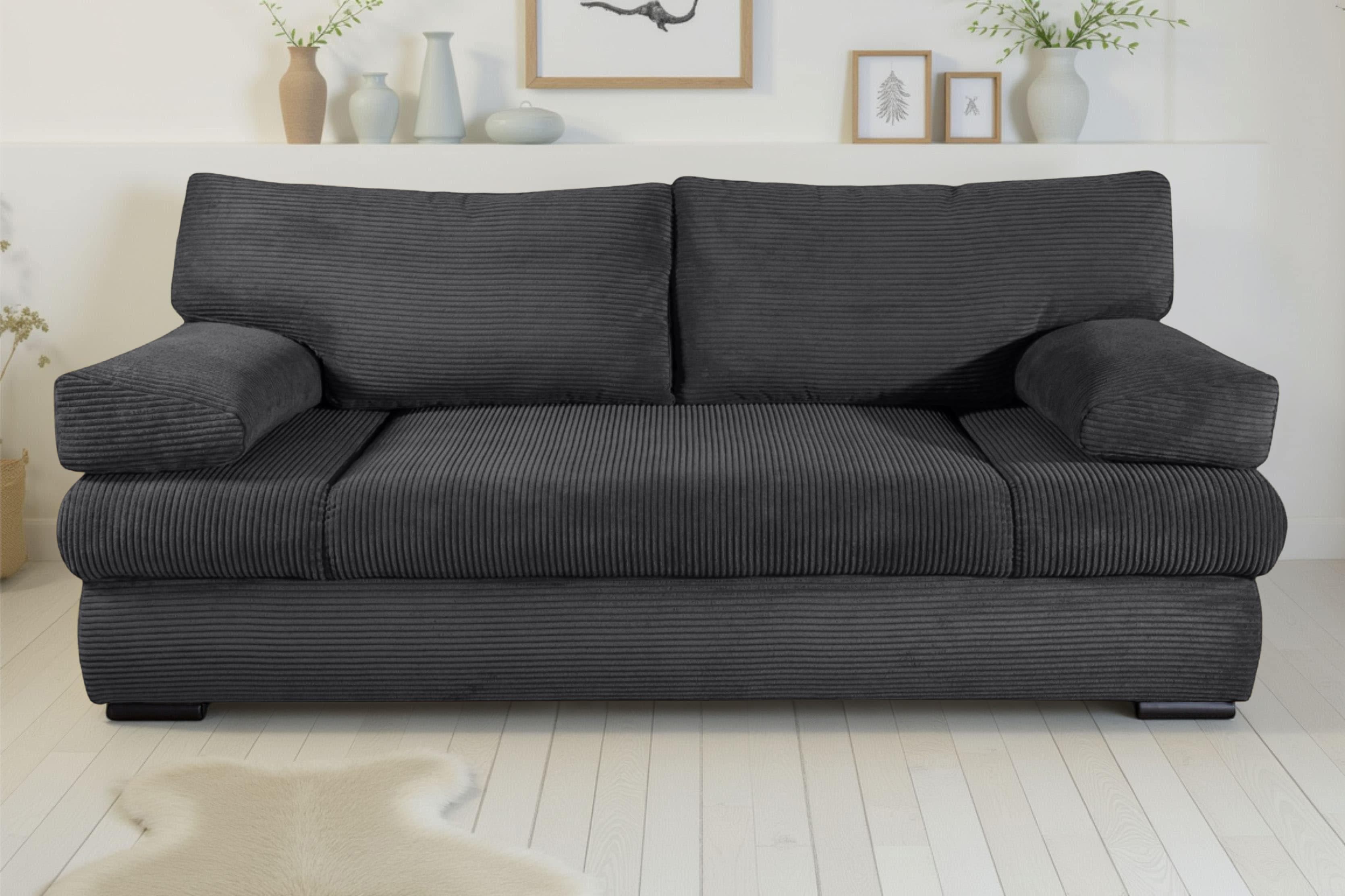 Schlafsofa COLLECTION AB Tina Anthrazit Bonell-Federkern