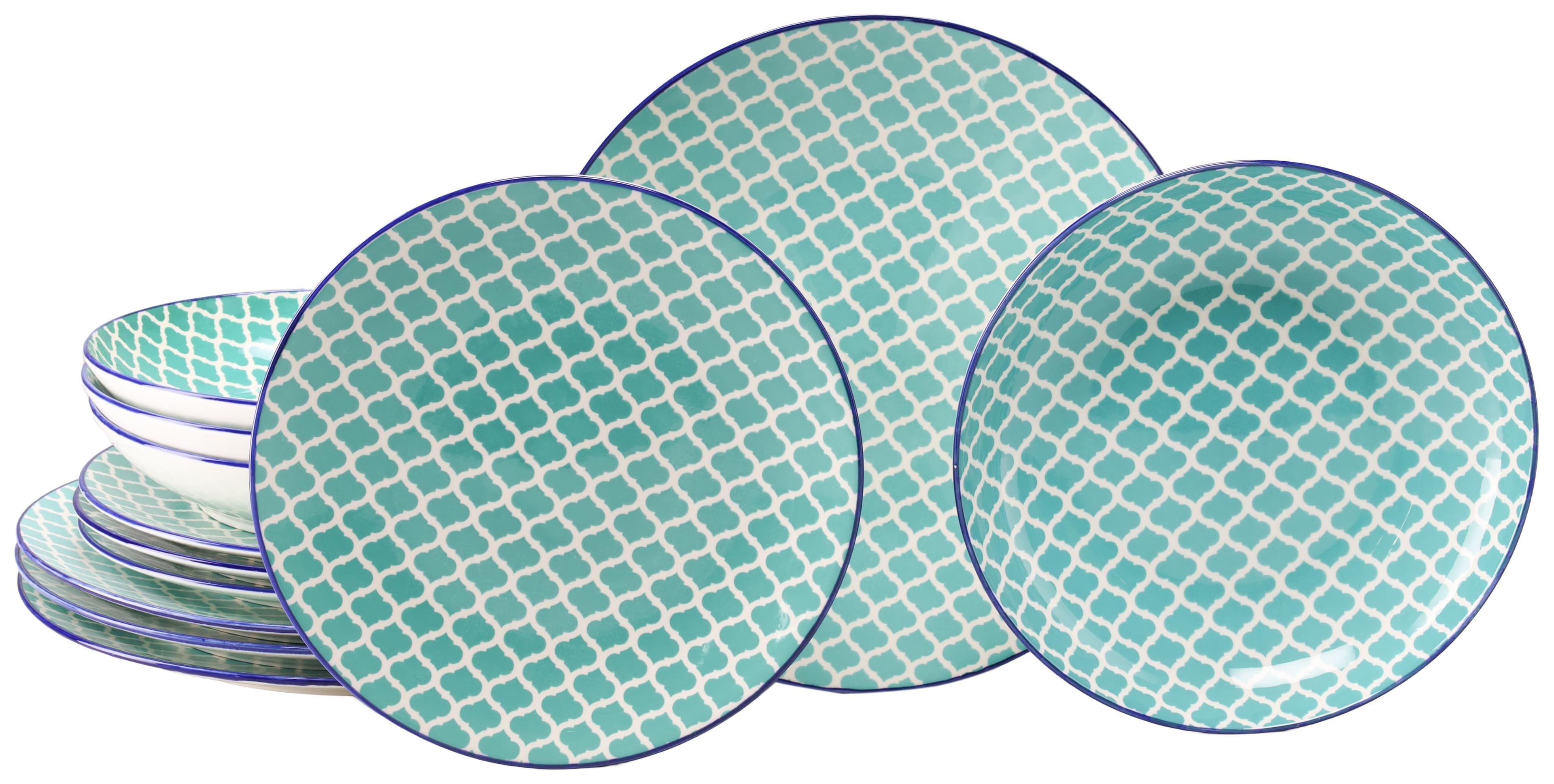 Teller-Set Mediterran, Traditionell