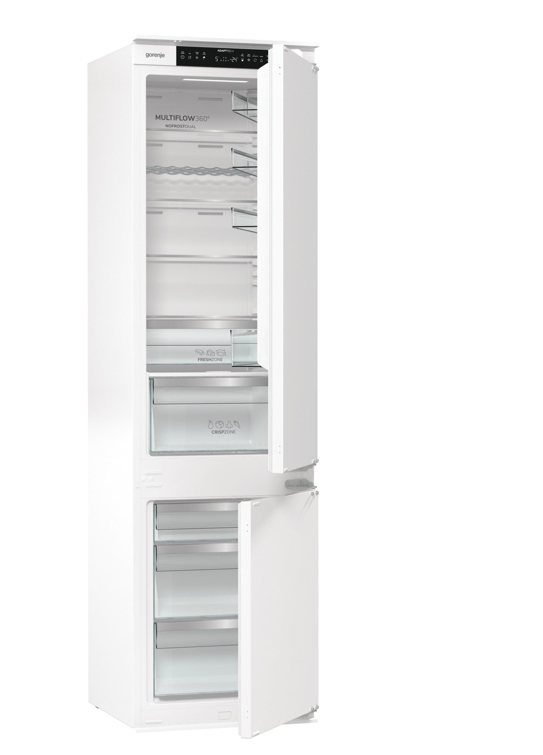 GORENJE Einbaukühlgefrierkombination NRKI519D61WF Weiß