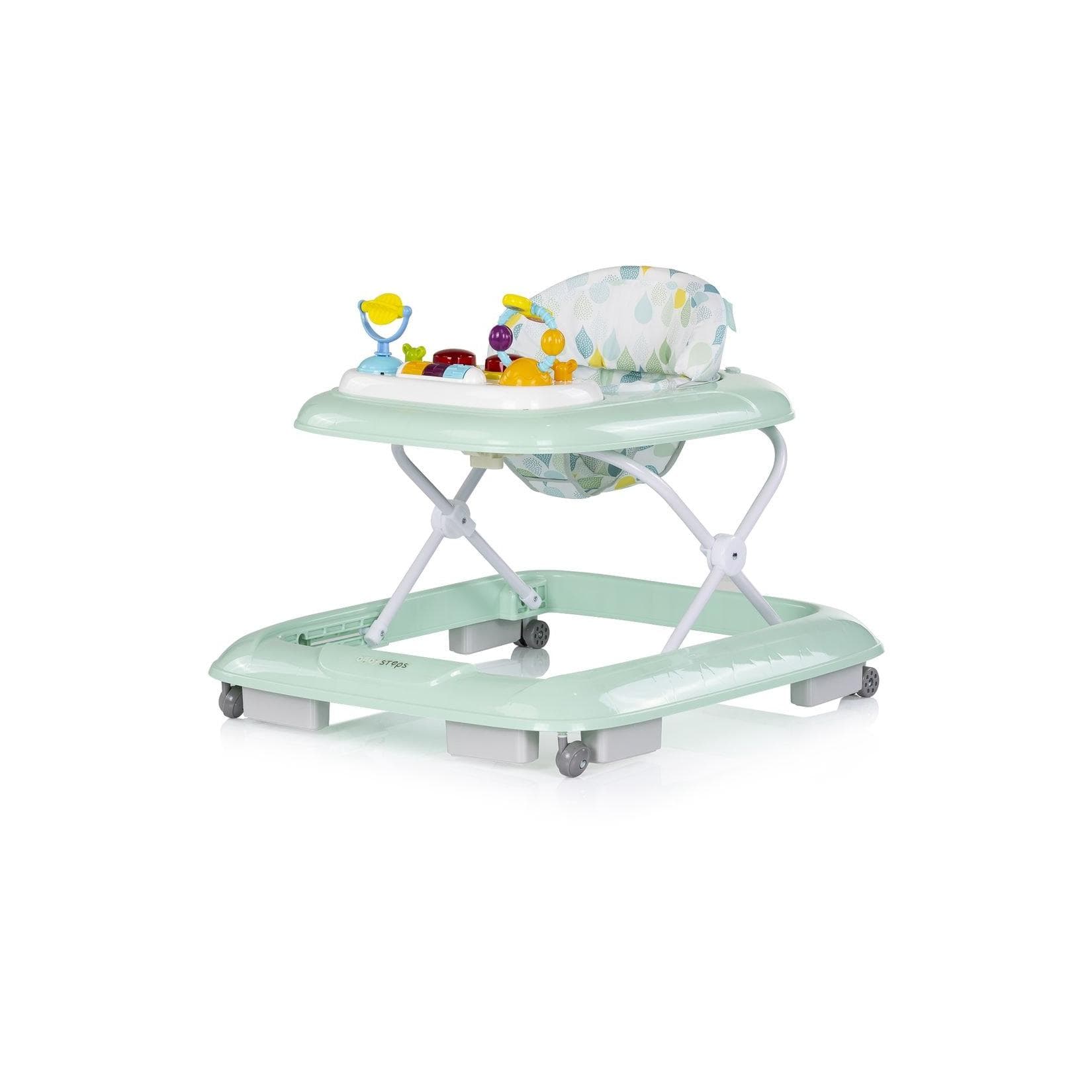 Chipolino Lauflernhilfe Baby Steps Musik, Spielpanel Räder Stopper klappbar Licht