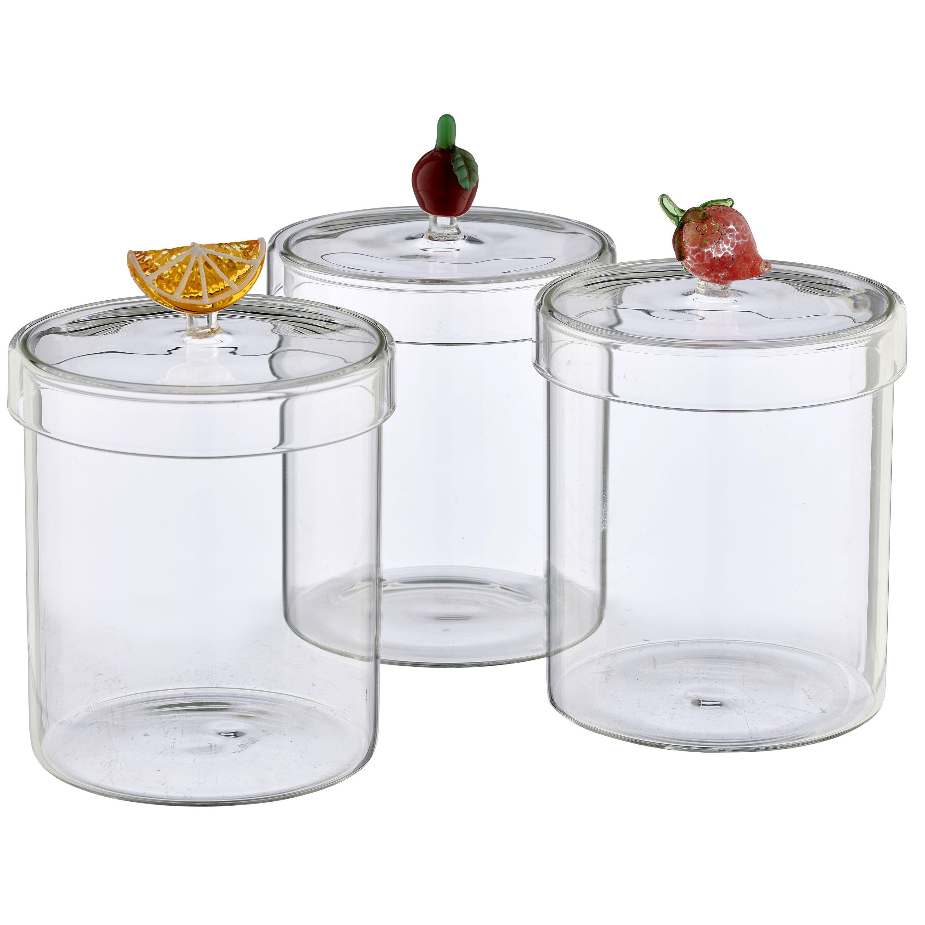 Vorratsdose SUNSHINE Glas Bunt Gasper