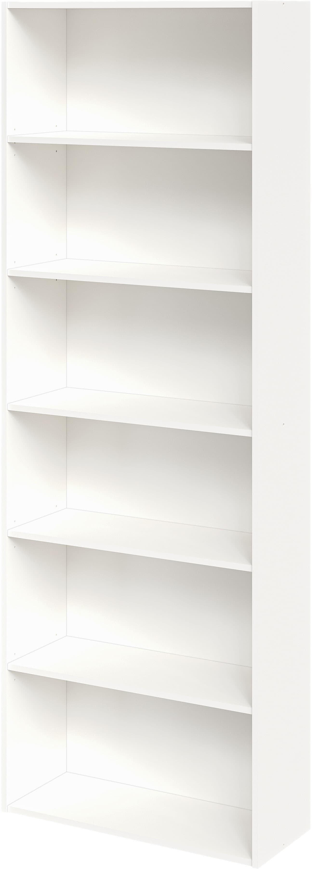 Bücherregal FMD Bitz Weiß Perl Holzwerkstoff