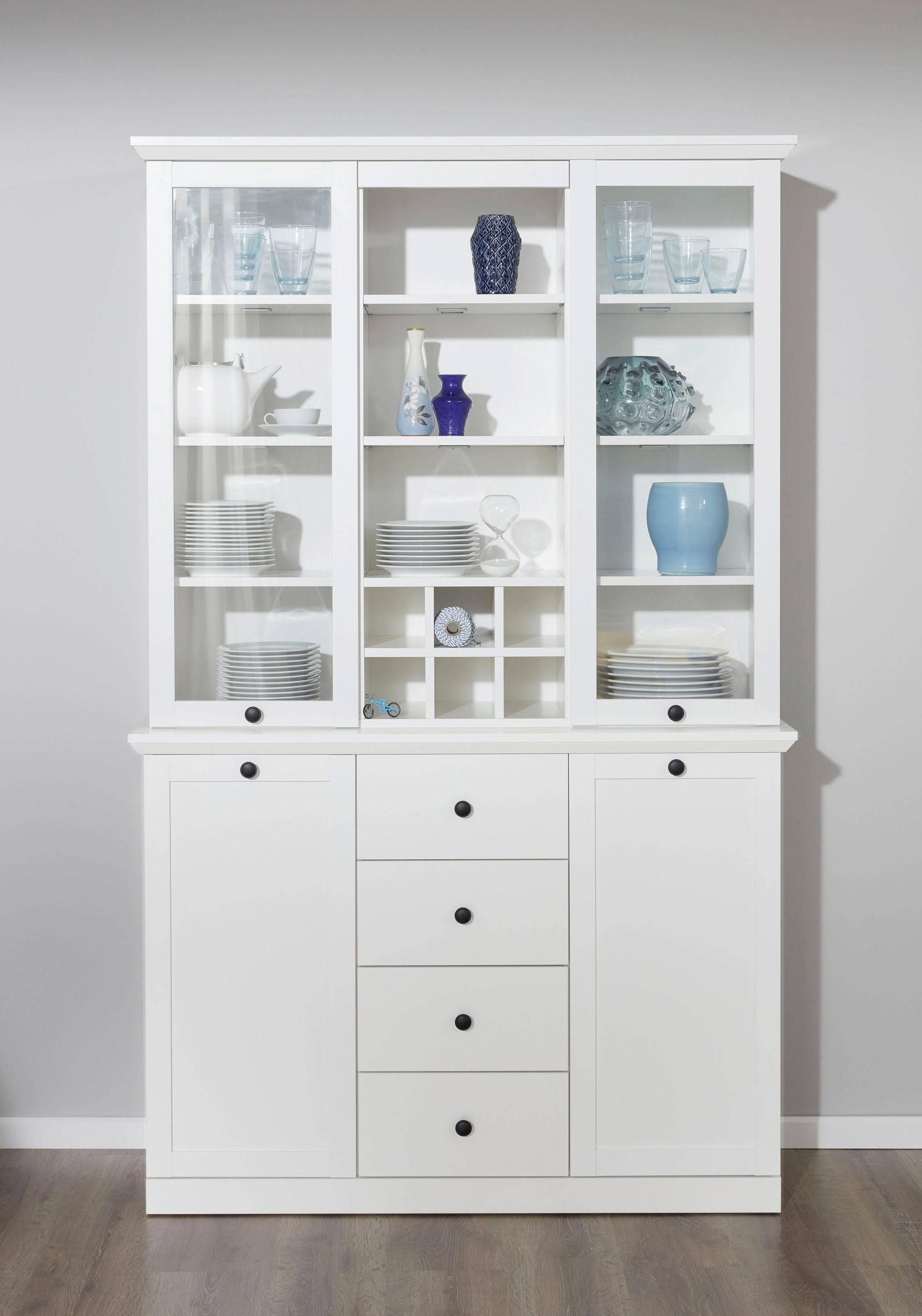 Landhaus Buffet mit Vollauszug & Beleuchtung (optional)