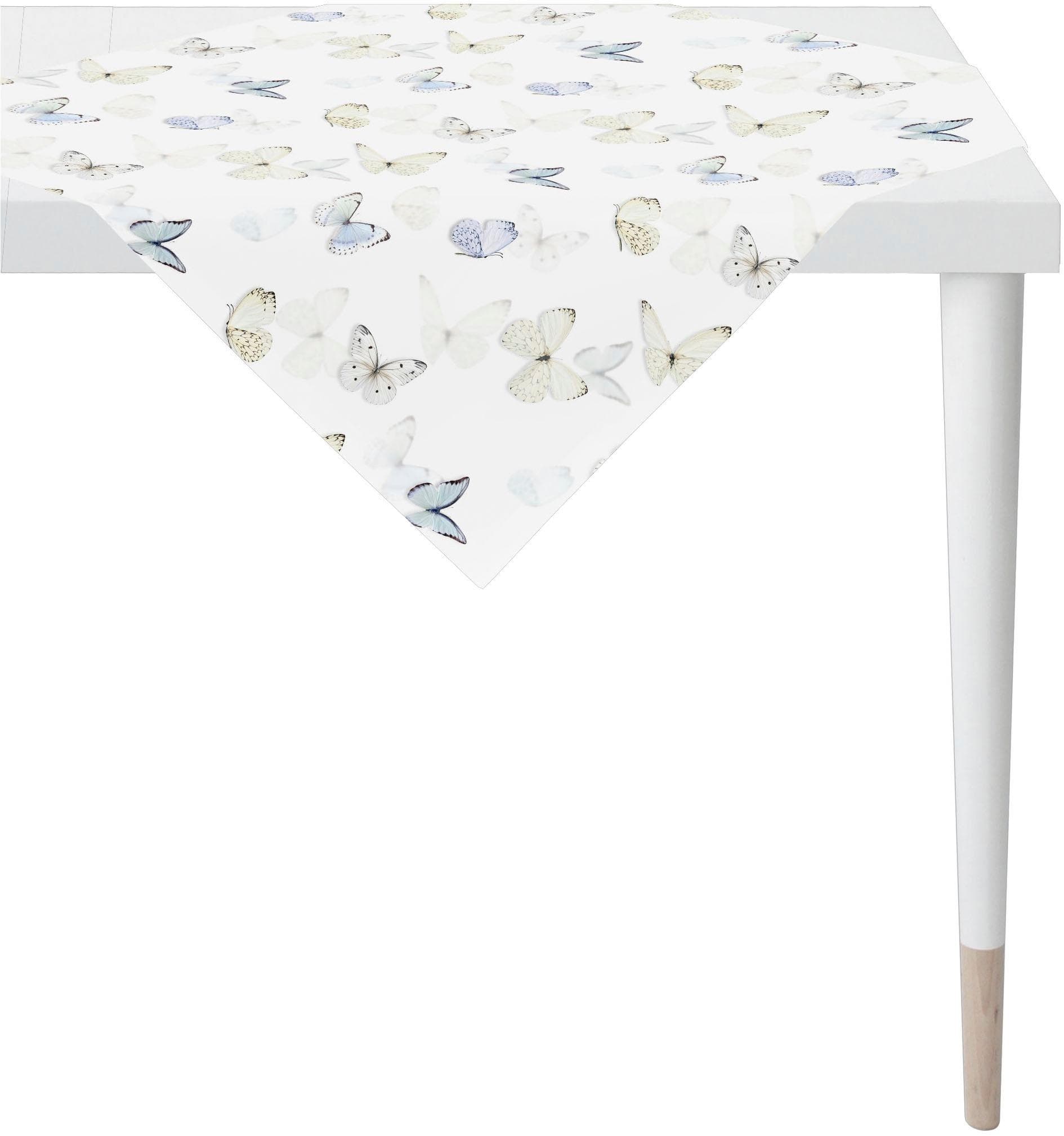 Tischdecke APELT Schmetterlings-All-over