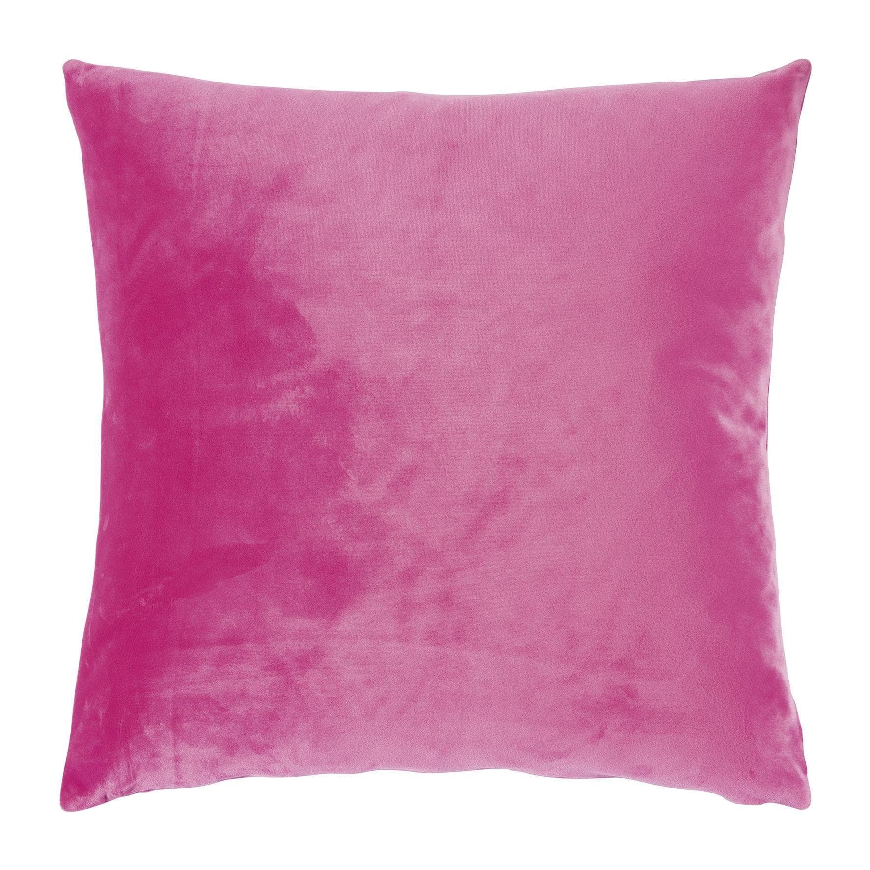PAD Kissenhülle Samt Neon Pink 40x40 cm