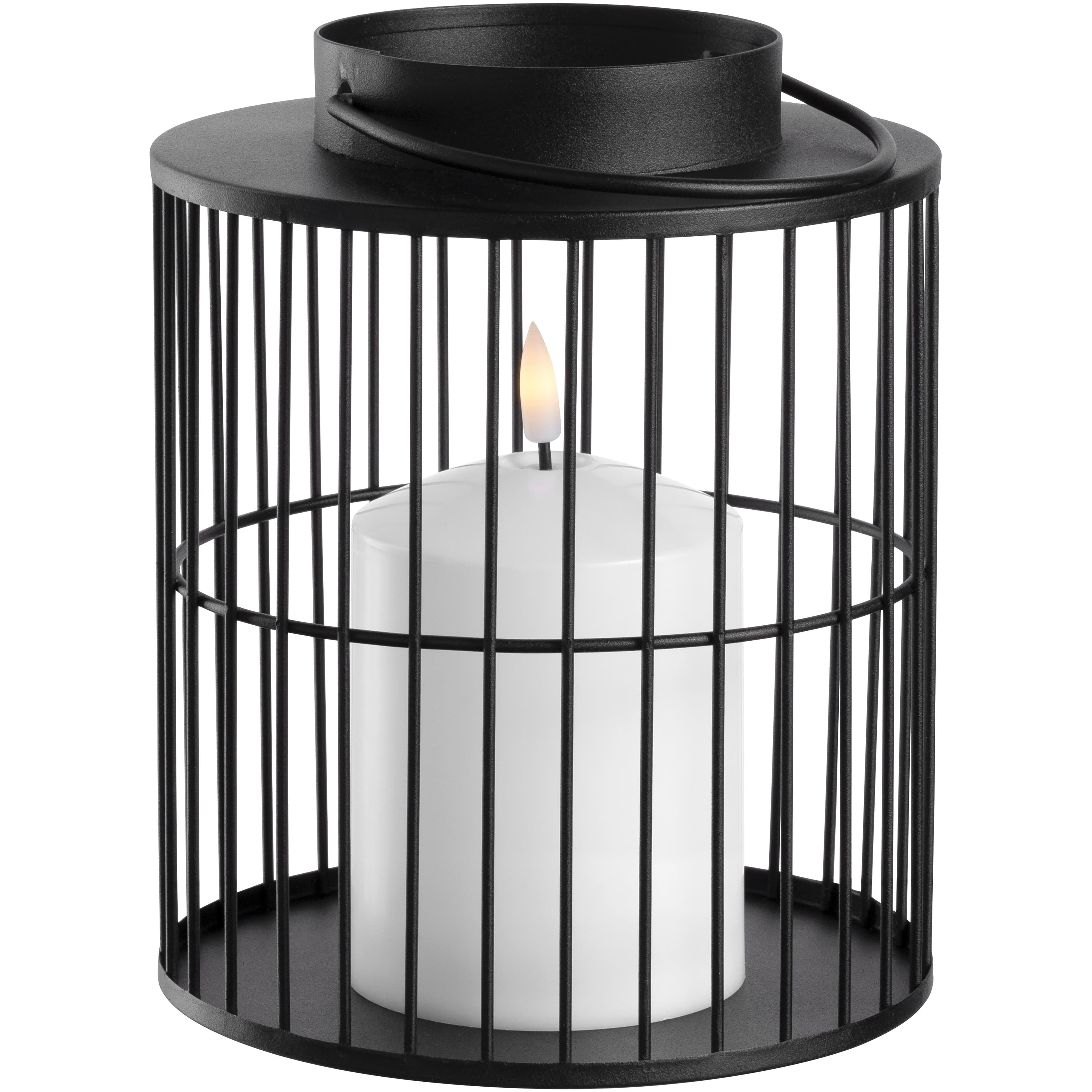 LEONARDO LED-Leuchte Silenzio Schwarz Metall