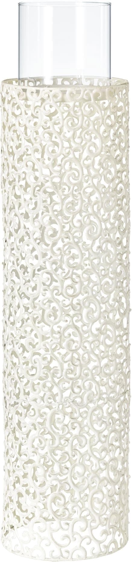 HEINE HOME Windlicht Antikcreme Kerzenhalter