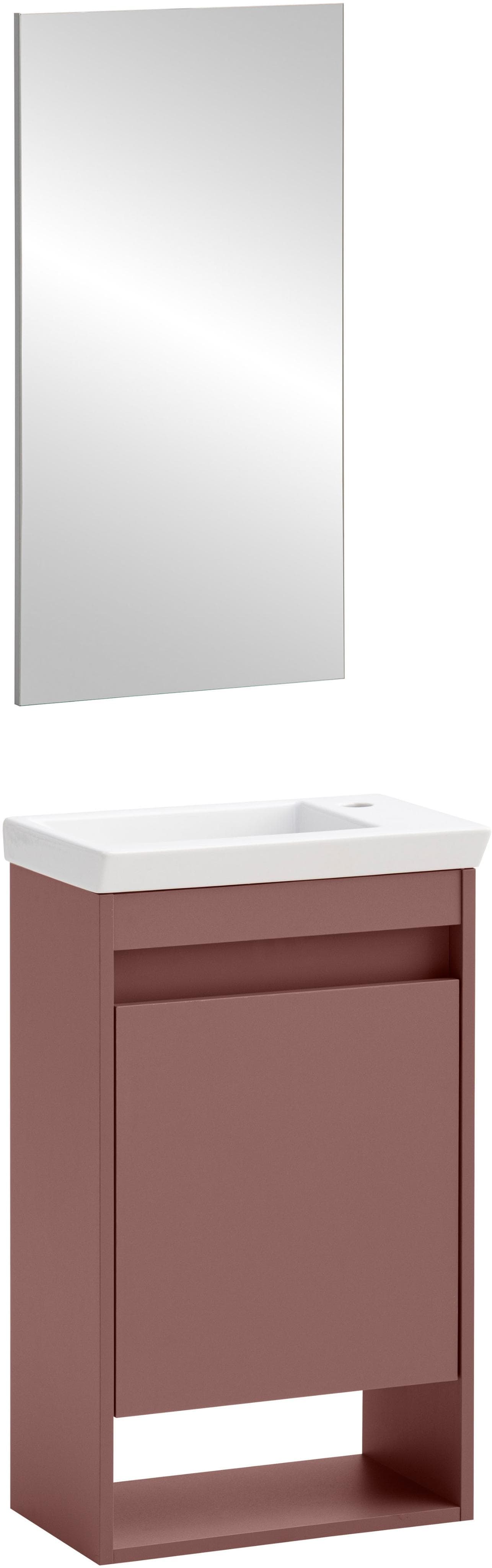 WELLTIME Avio Badezimmer-Set Mauve