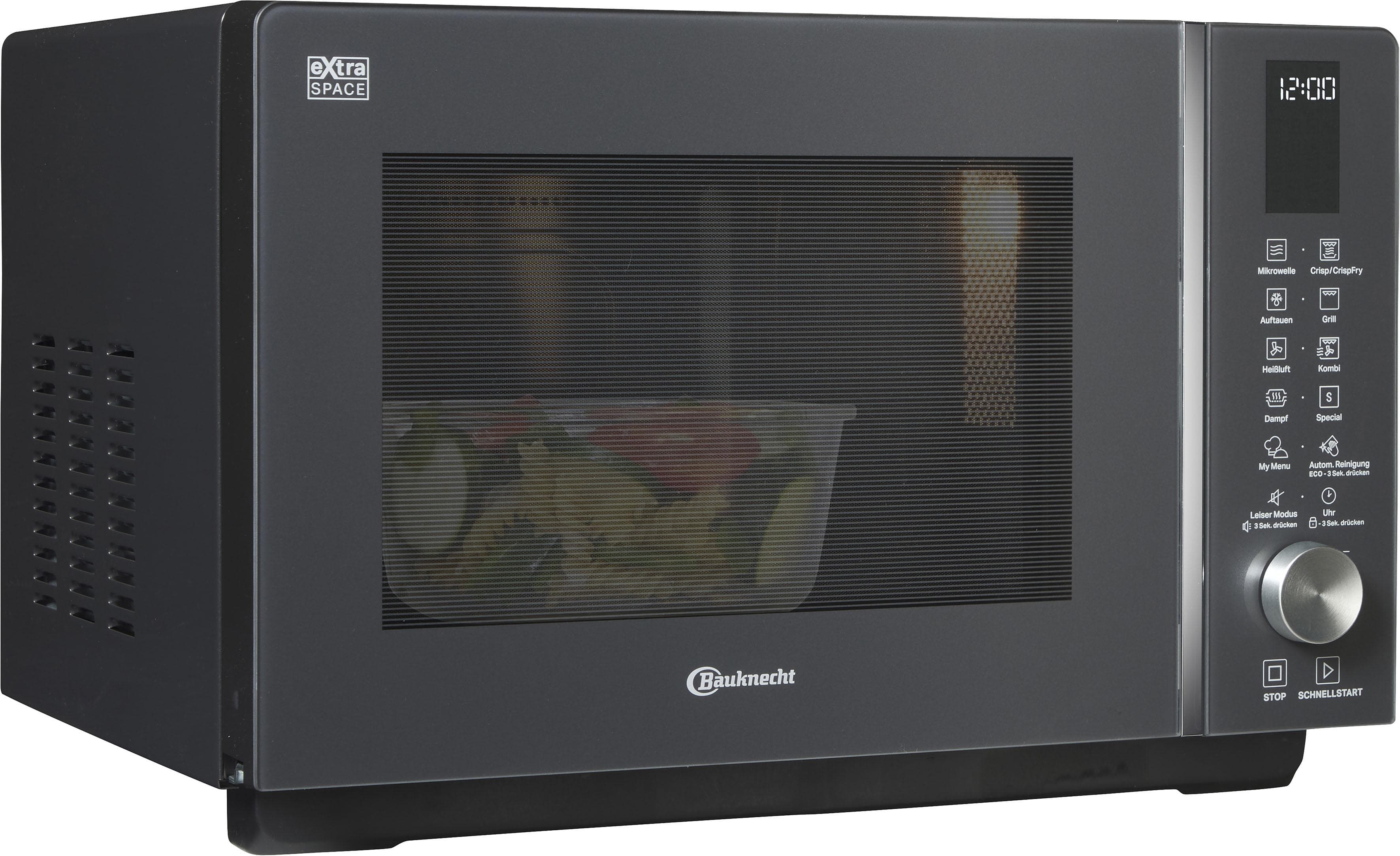 BAUKNECHT Mikrowelle MF 259 SG Crisp-Funktion Silber