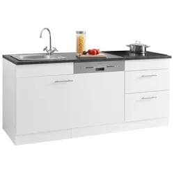 Mini-Küche mit Elektrogeräten & 28 mm starker Arbeitsplatte