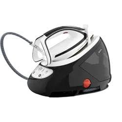 TEFAL Dampfbügelstation Pro Express Ultimate 8-Bar-Druck 1,9 L Wassertank Schwarz Weiß