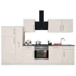 Wiho-Küchen Cali Küchenzeile Beige Granit Arbeitsplatte