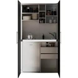 Induktionskochfeld mit Mikrowellenoption - Weißer Korpus