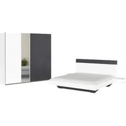 rauch Schlafzimmer-Set Monza, mit Schwebetürenschrank Breite 218 cm, Bettanlage in 2 Breiten
