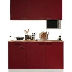 Respekta Pantryküche Luis Weiß Rot Exklusiv für OTTO