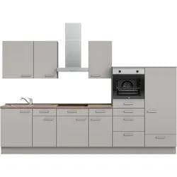 Küchenzeile NOBILIA Touch I Grau