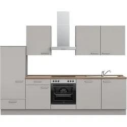 Küchenzeile NOBILIA Touch I Grau