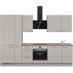 Moderne Küchenzeile aus MDF, Stahl und Metall