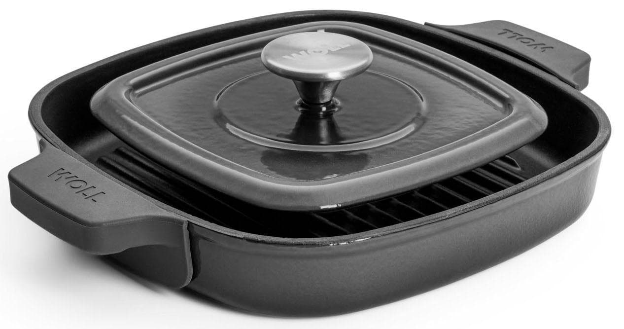 WOLL Grillpfanne Iron Gusseisen 24 cm
