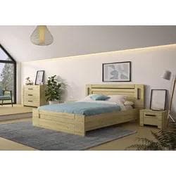 Schlafzimmer-Set GAMI "Sofia" Gold LED-Lichtleiste