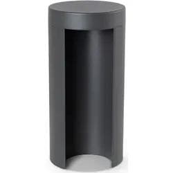 Pollerleuchte aus Aluminium und Beton in Grau und Anthrazit