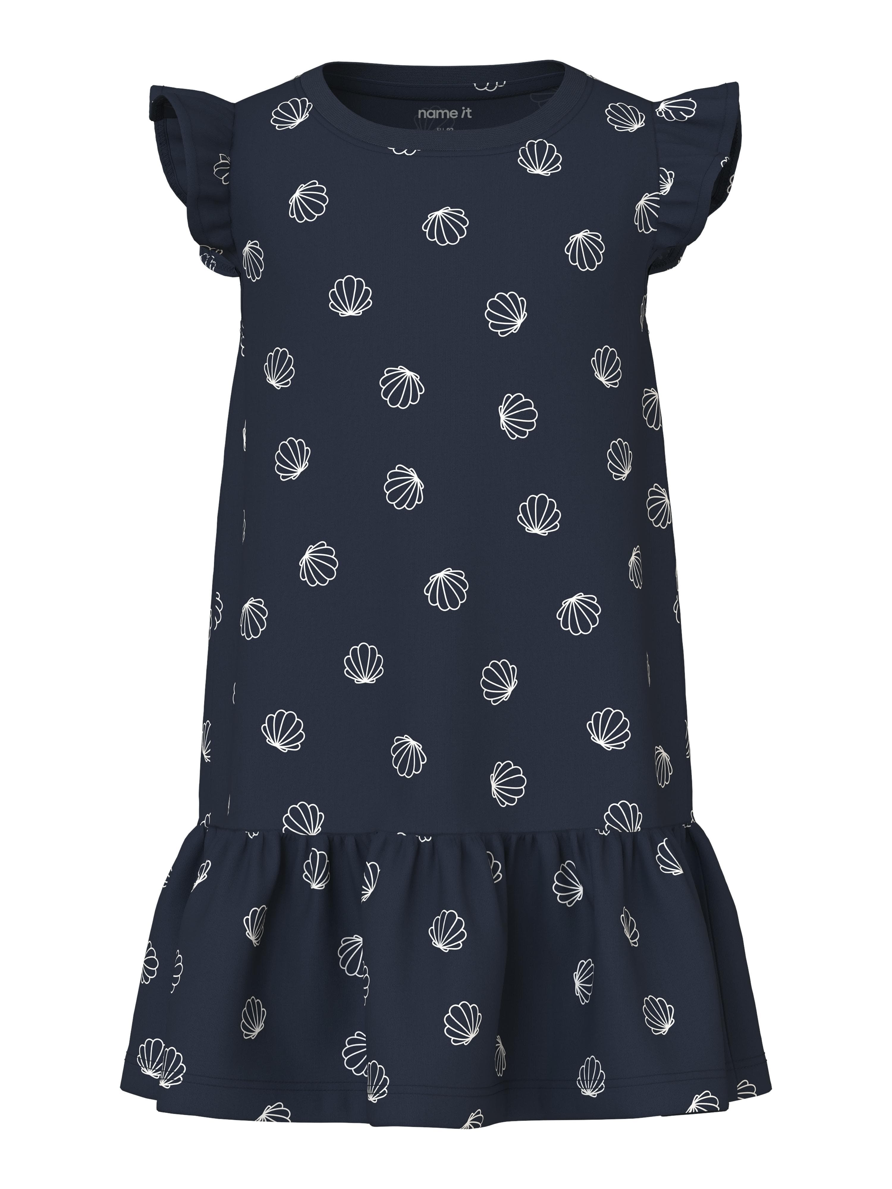 Minikleid NAME IT NMFVIDA CAPSL DRESS Mädchen Gr. 92 Navy Blazer