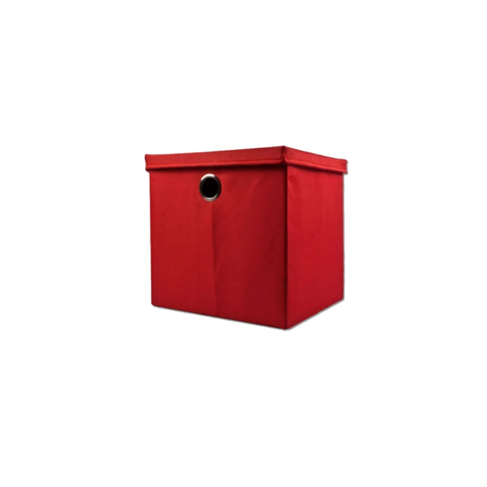 ECHTWERK Aufbewahrungsbox mit Deckel Rot