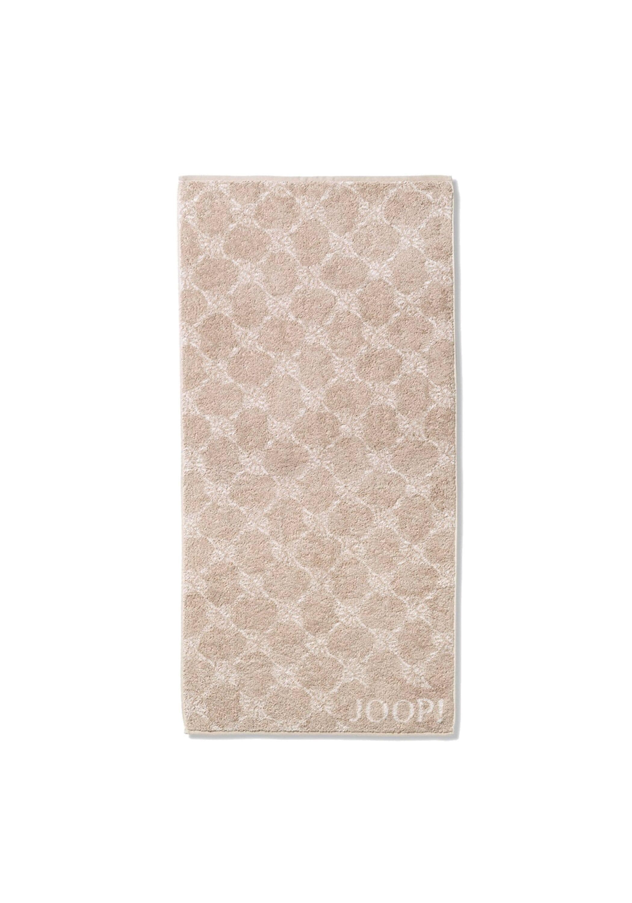JOOP! Handtuch Classic Cornflower Beige 100% Baumwolle Jacquard