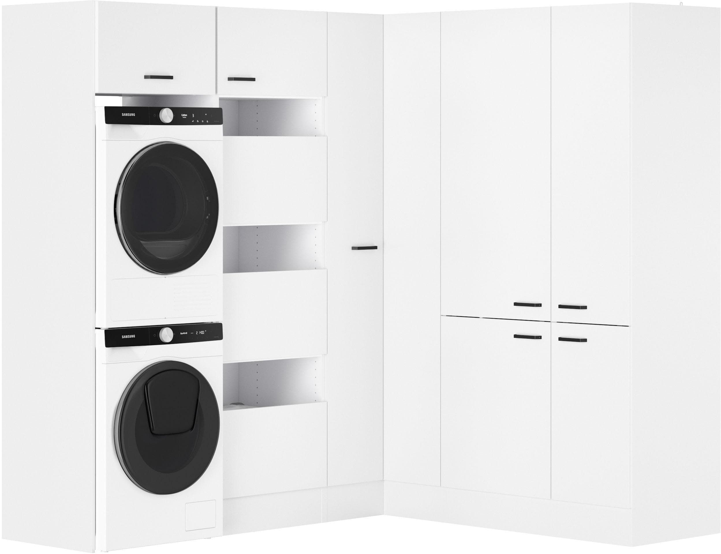 Optifit Mehrzweckschrank-Set OPTImulti Weiß Matt