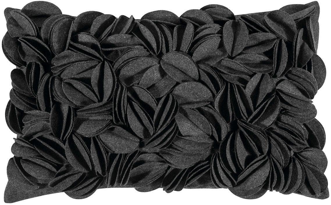 PAD Dekoobjekt Kissenhülle Filz Dorothy Anthrazit Schwarz