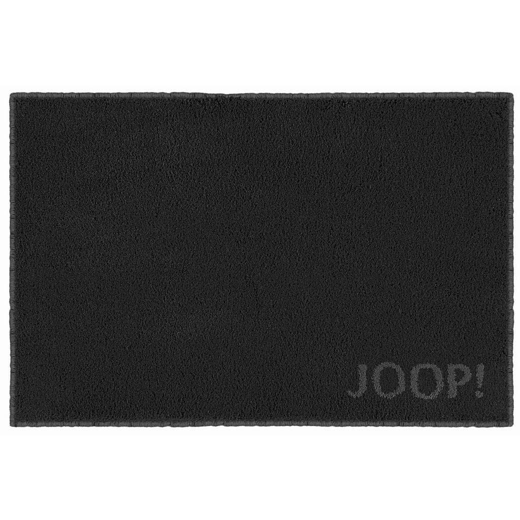 JOOP! Badematte Classic - Hochwertiger Polyacryl-Badteppich Schwarz