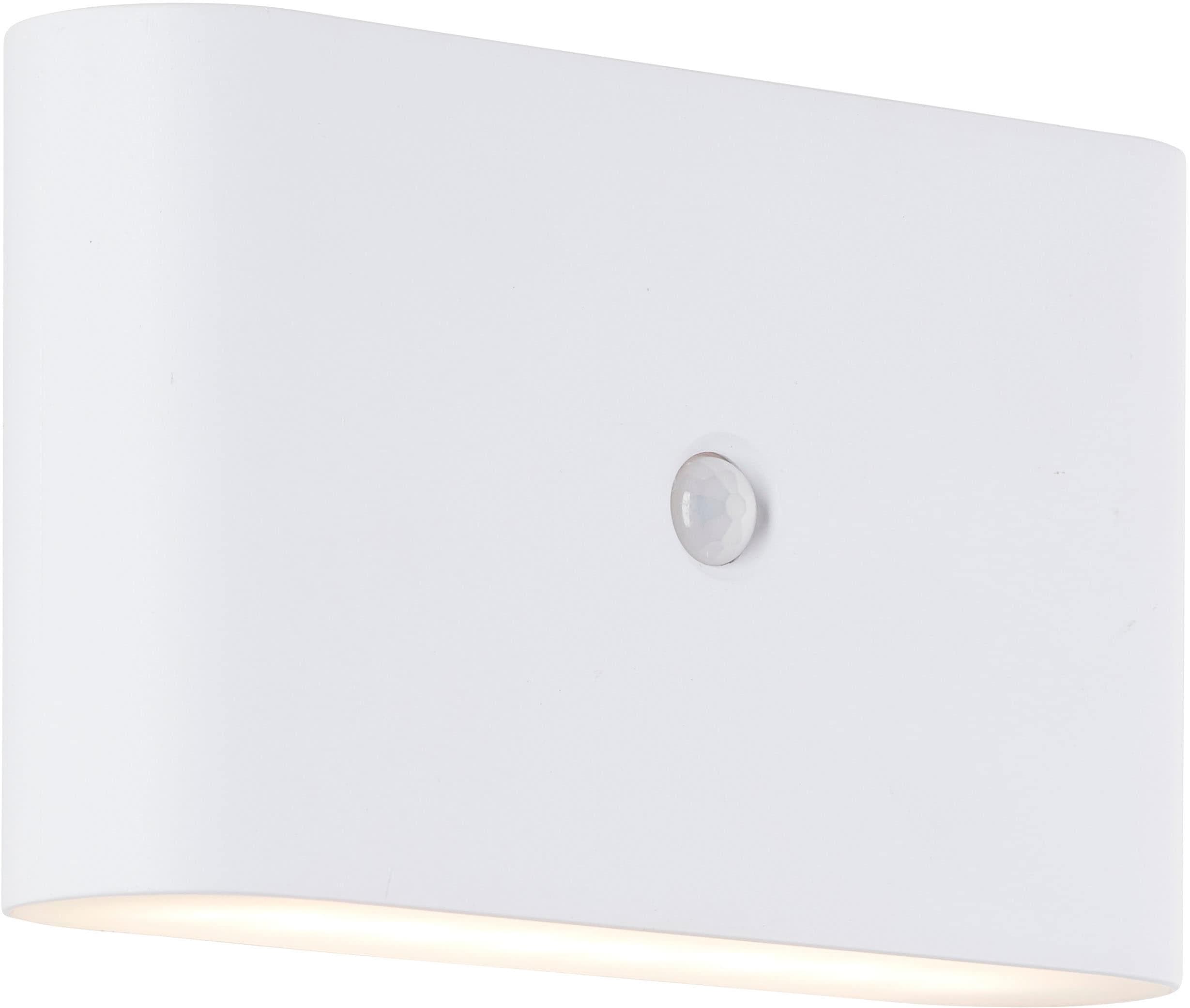 Brilliant Xino LED Außenwandleuchte mit Bewegungsmelder Akkubetrieb