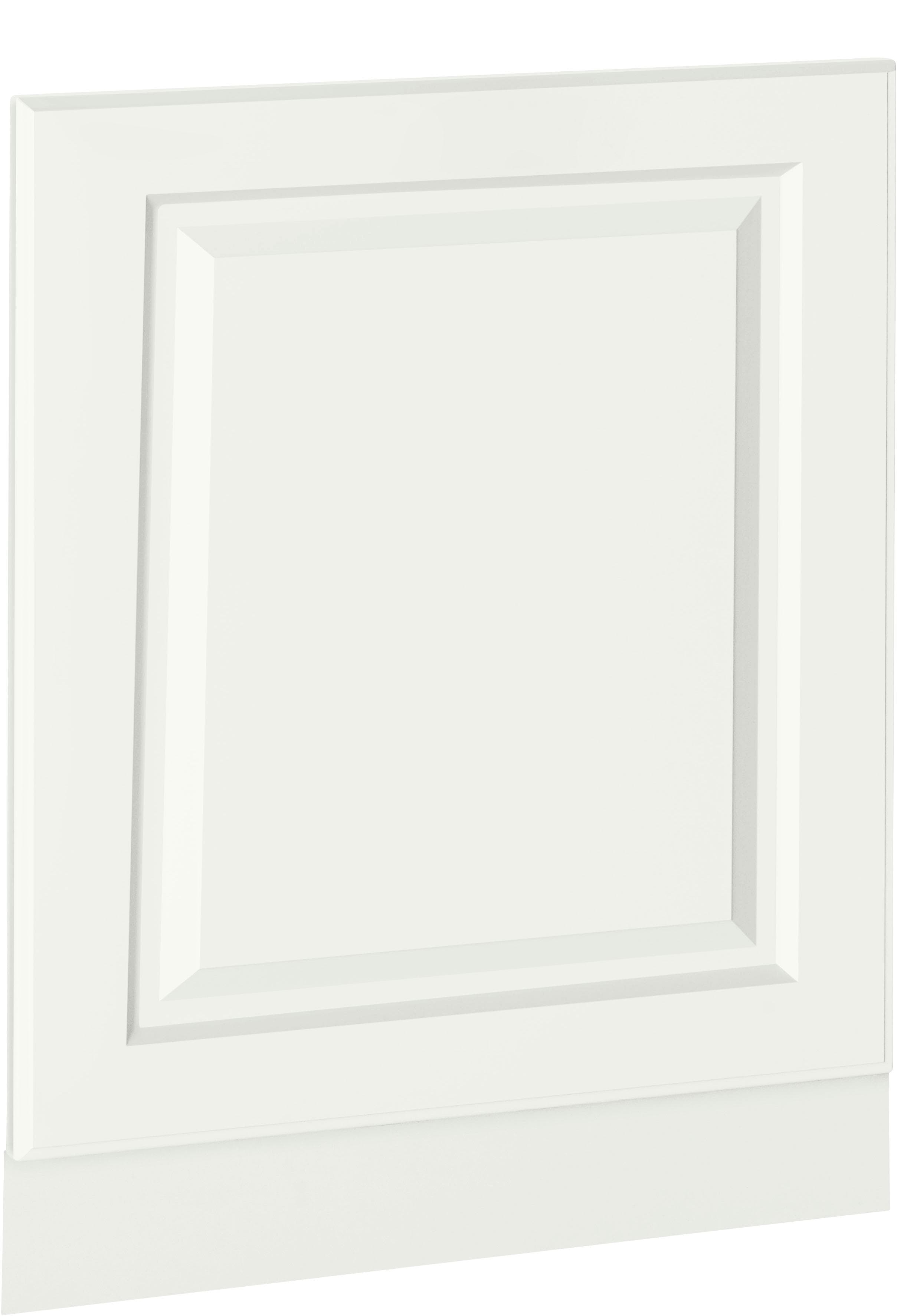 Möbelblende für teilintegrierten Geschirrspüler