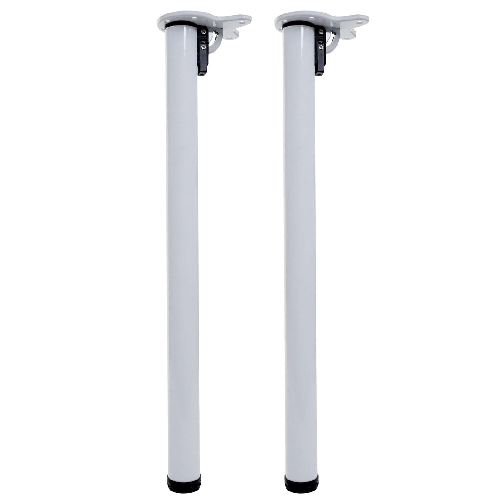 MCW Tischbein 2er-Set Klappbar Weiß