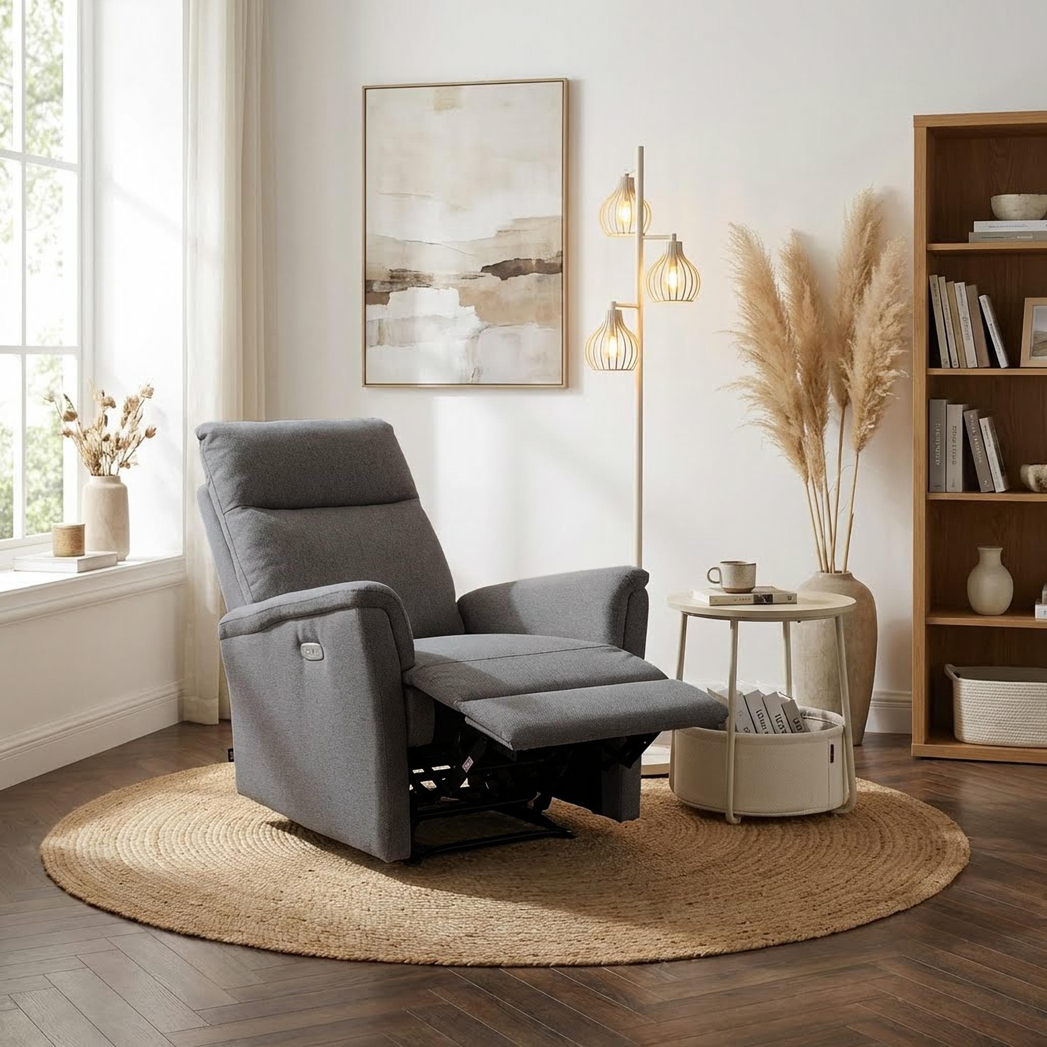 Home Affaire Relaxsessel FINNARA Anthrazit mit elektrischer Relaxfunktion