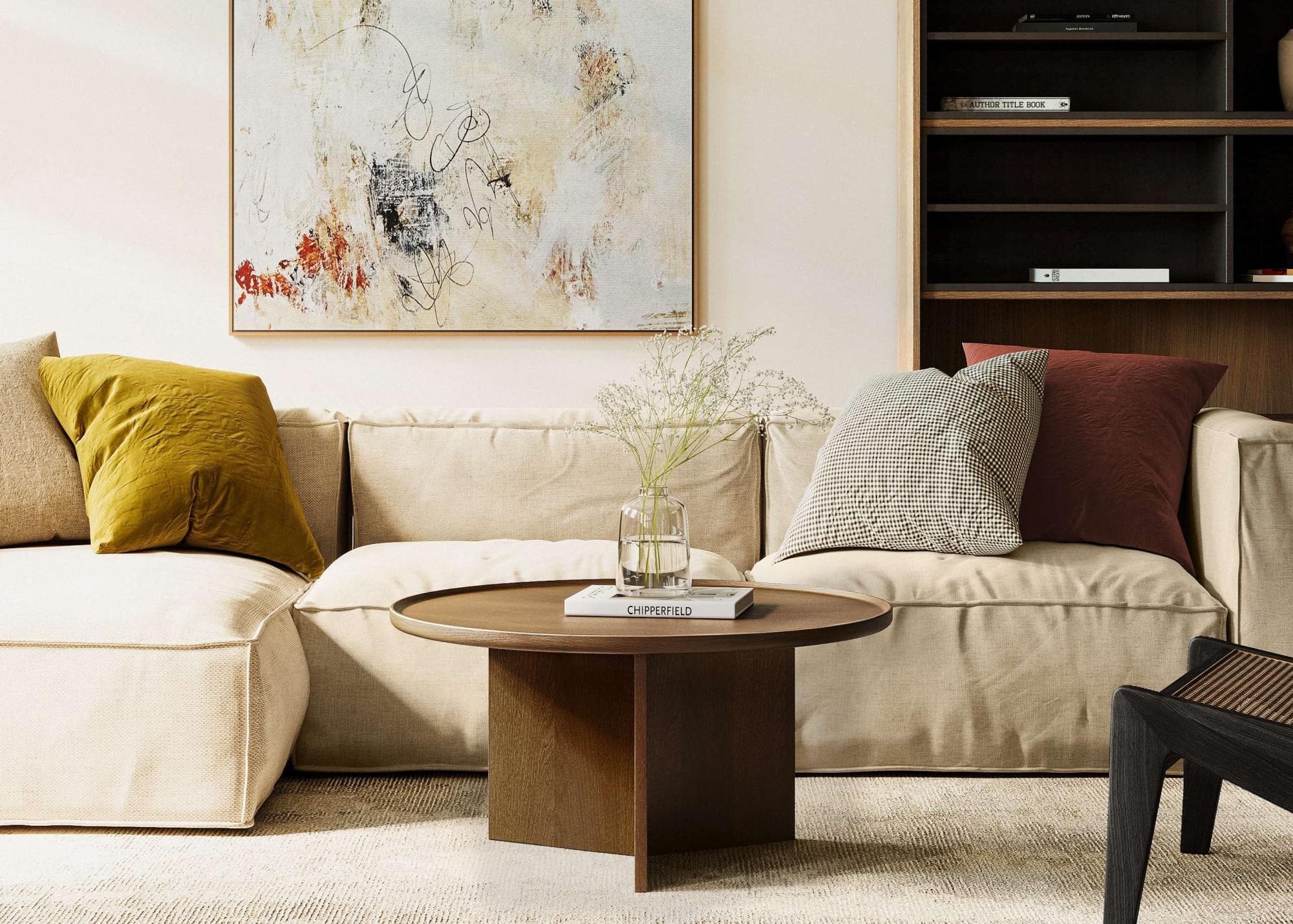 Couchtisch WOODMAN Cala Walnuss Massive Eiche