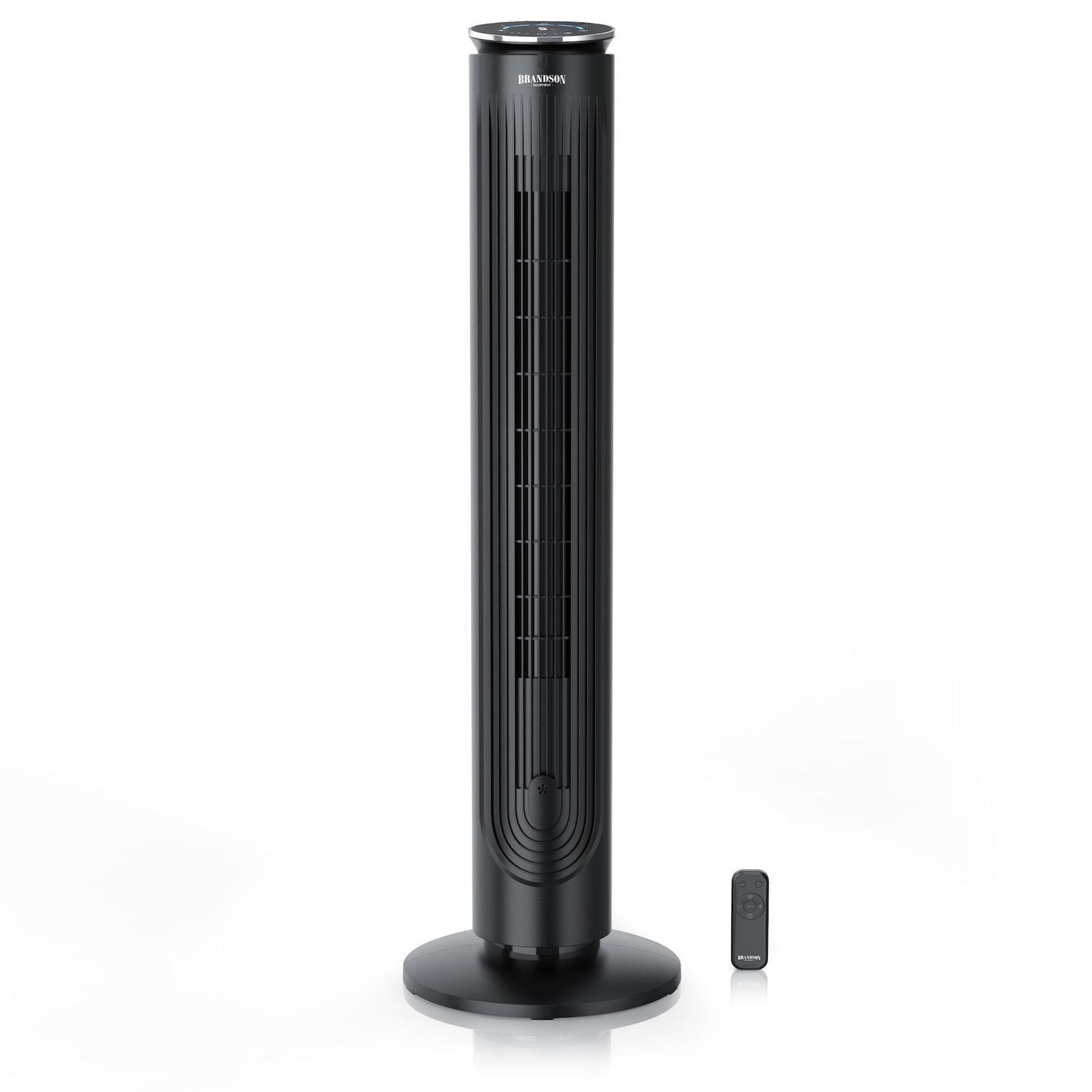 Brandson Turmventilator mit Fernbedienung, Aromafach, 3 Modi, Timer