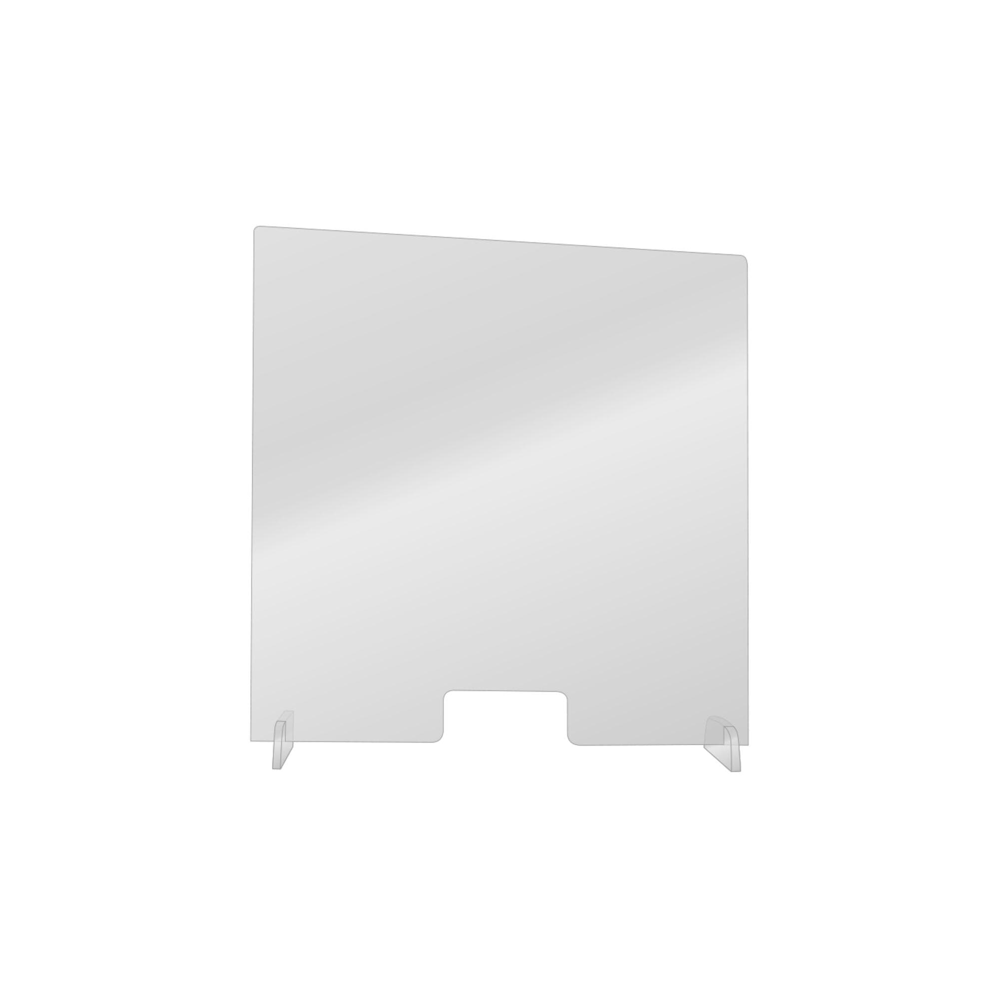 Eichner Hygieneschutzwand für Theken und Tresen mit Durchreiche