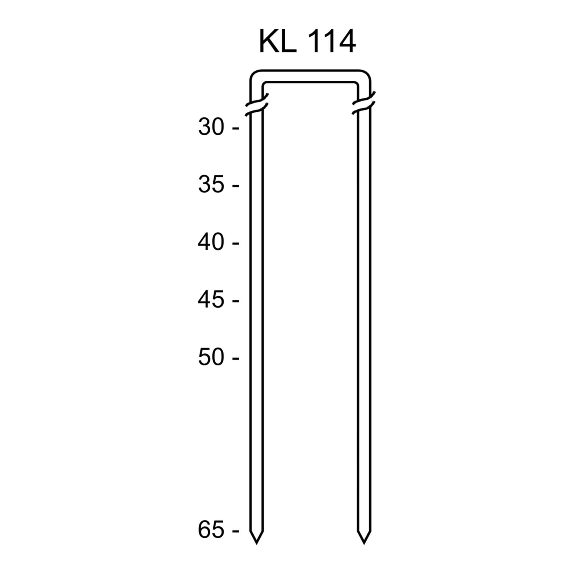Schneider Heftklammer KL 114/35 CNKH 10000er Pack Silber