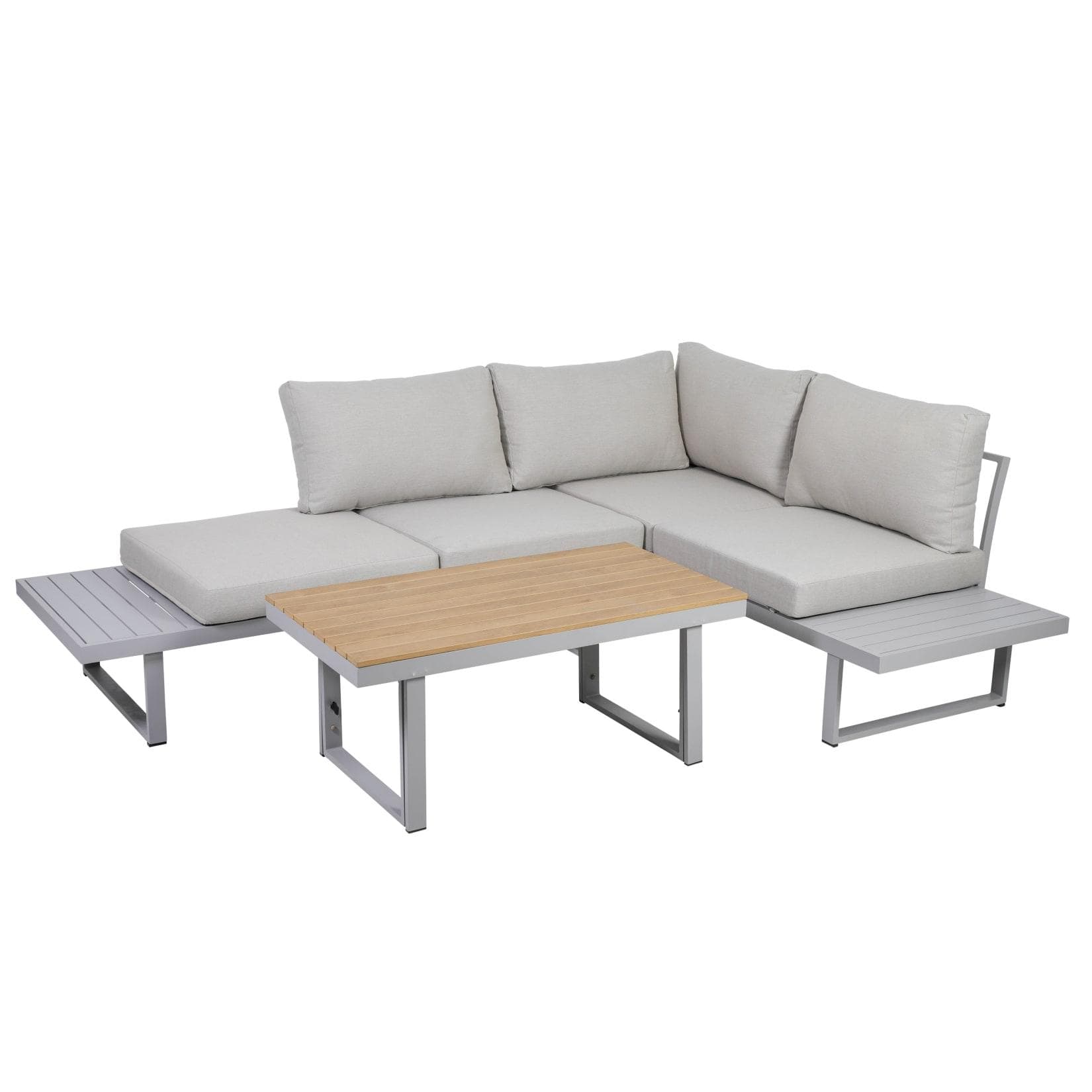greemotion Lounge-Set Aruba Aluminium
