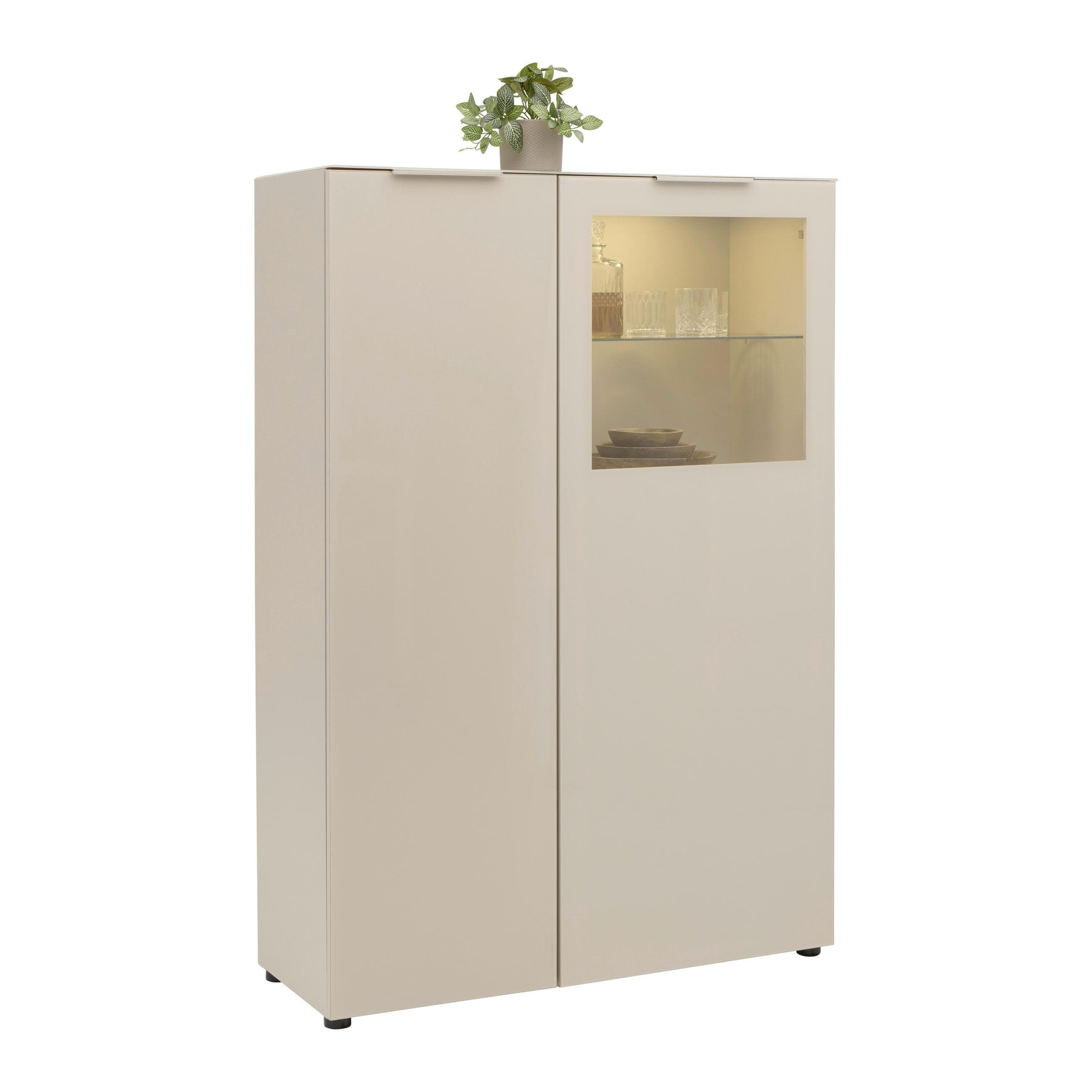 Vitrine Siena Kaschmir Metall Mömax DE