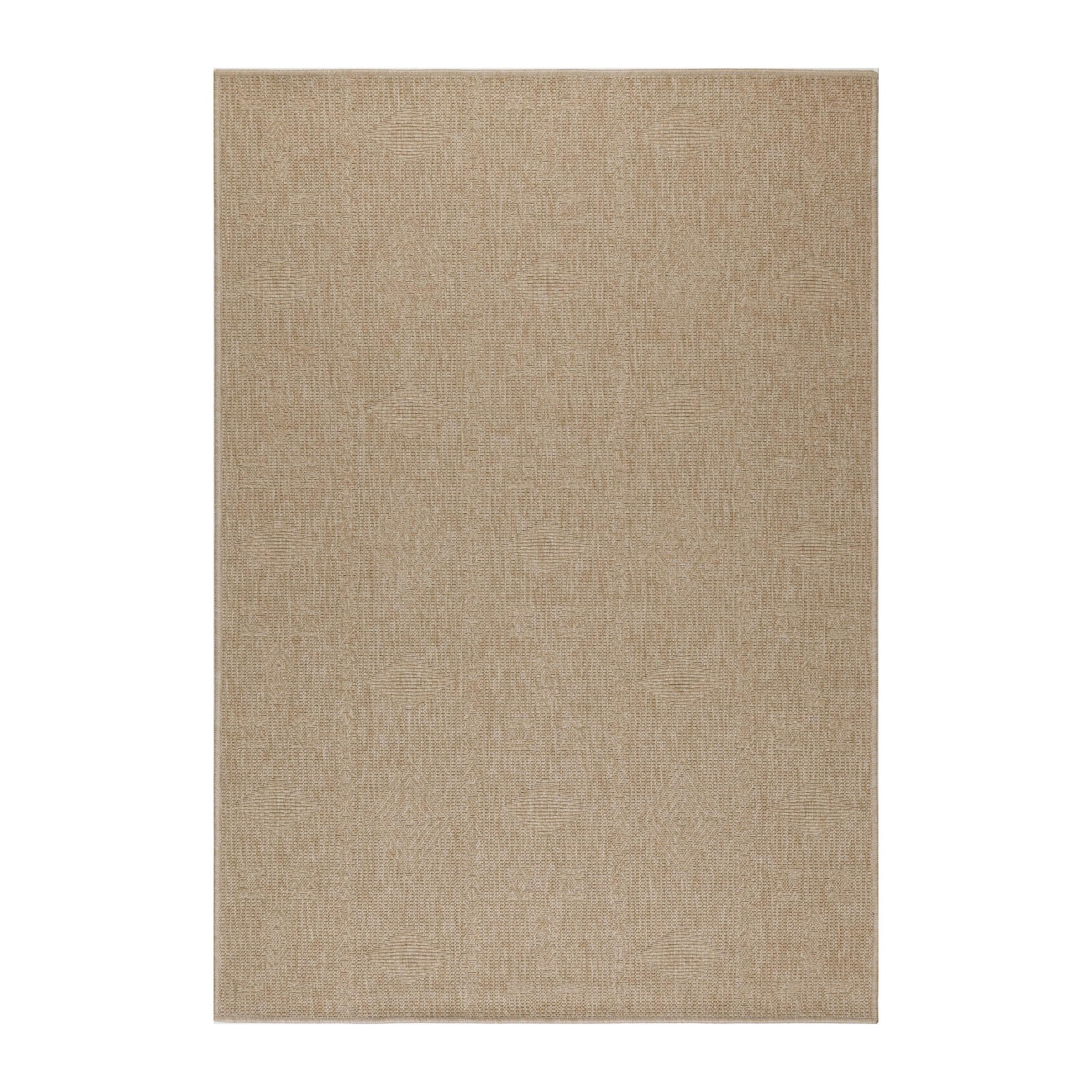Outdoorteppich DHAKA 8711 Beige Sisal-Optik